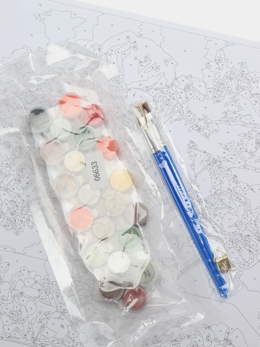 Картина по номерам "Строгий букет", для раскрашивания, 40 x 50 см