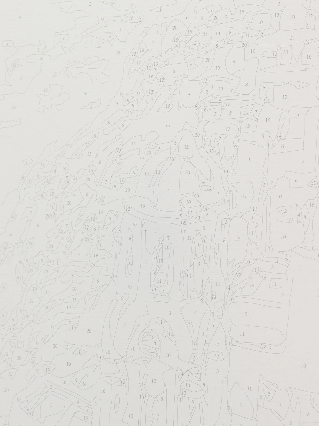 Картина по номерам "Радостное небо" для раскрашивания, 40 x 50 см
