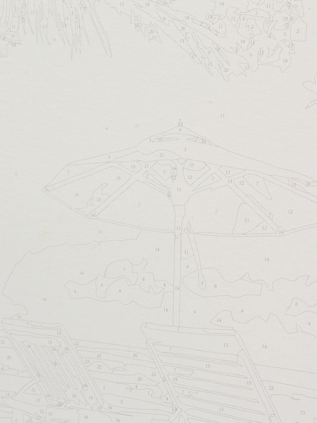 Картина по номерам "Медовый месяц", для раскрашивания, 40 x 50 см