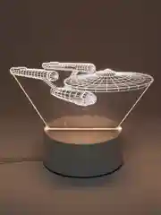 Бежевый меланж светильник ночник 3D светодиодный LED, подарок