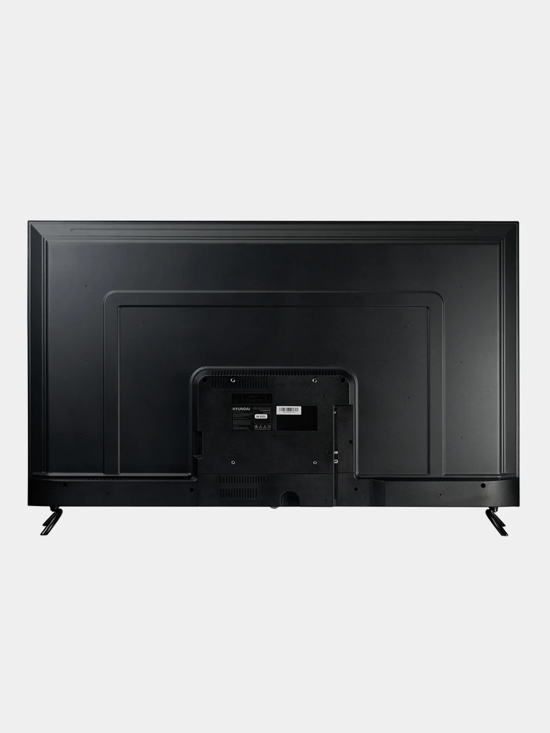 Черный телевизор LED 55" Hyundai H-LED55BU7003, Яндекс ТВ/4K UHD/Smart TV/Wi-Fi/Bluetooth