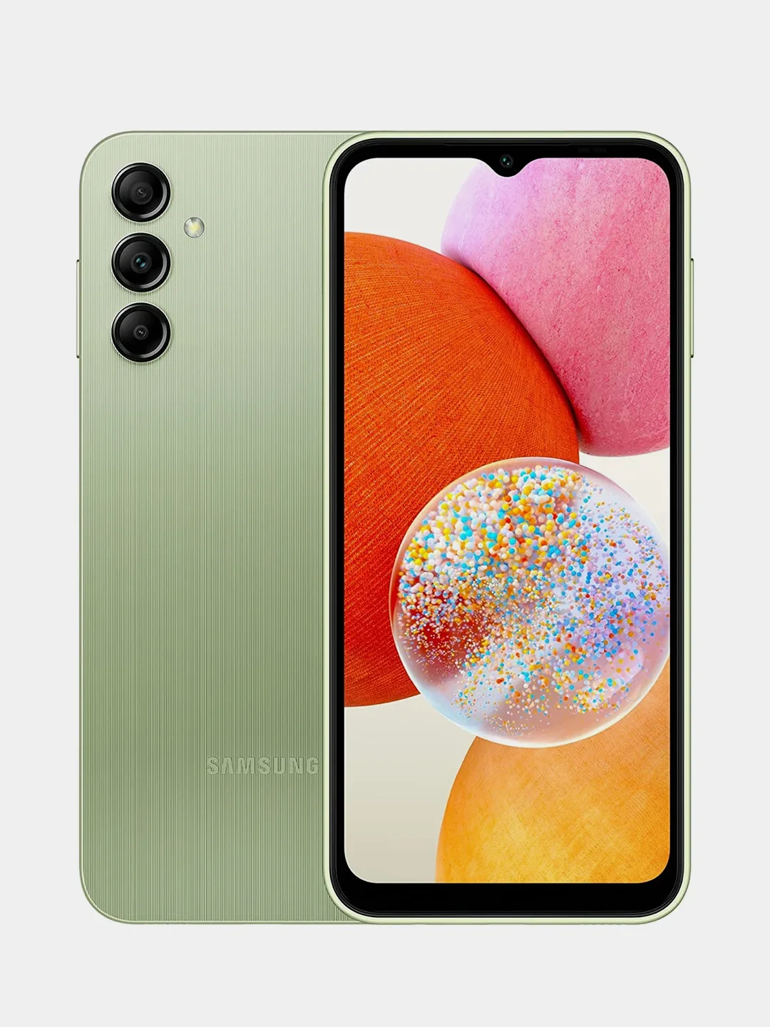 Зеленый смартфон Samsung Galaxy A14 4/64 Gb