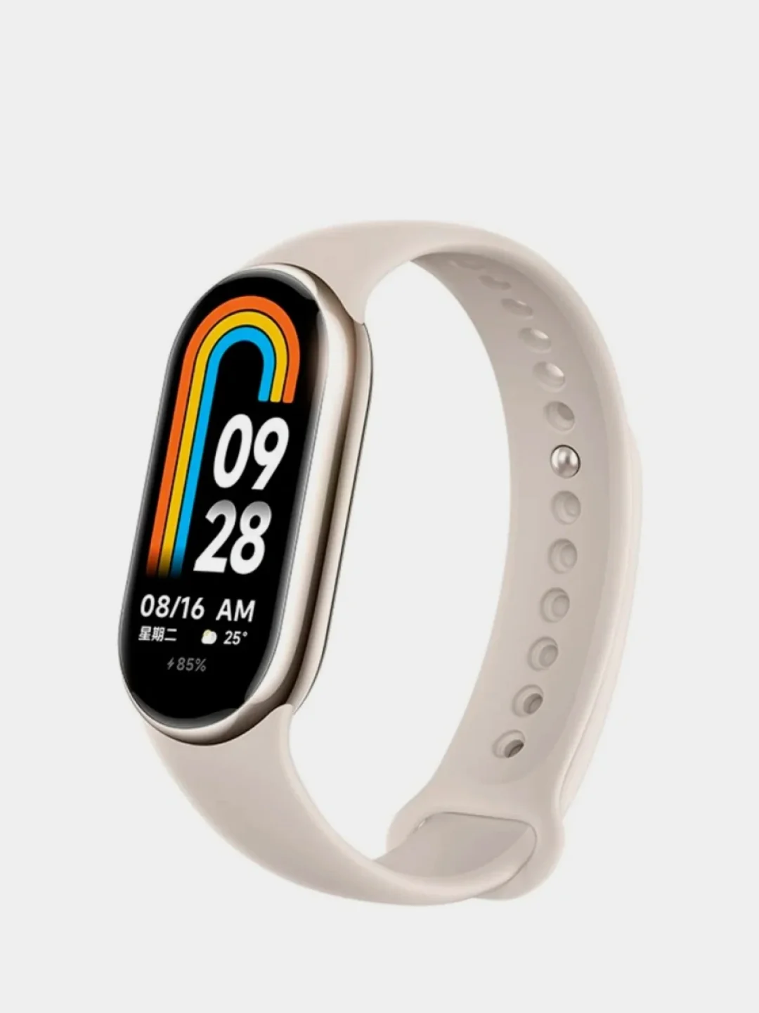 Белый фитнес-браслет Xiaomi Smart Mi Band 8