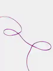 Фиолетовый разных цветов Резинка-леска, для создания украшений, 10 метров