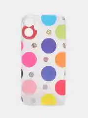 Чехол Apple iPhone 12, 12 Pro, 12 Mini прозрачный с рисунком и блестками