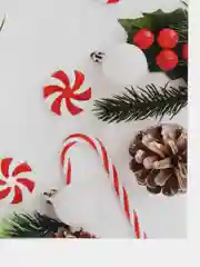Белый открытка с Новым годом и Рождеством