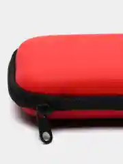 Красный чехол для наушников, сумка для наушников, сумка для мелочей