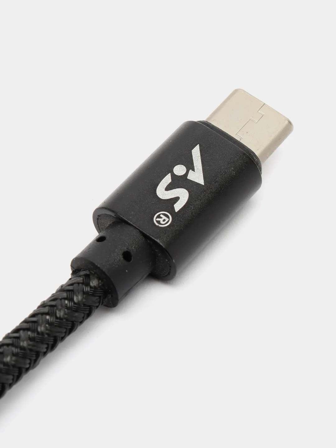 Черный кабель Android USB - Type-C / USB - Micro USB, 1 метр, тканевая оплетка, быстрая зарядка
