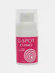 Кораллово-розовый жидкий вибратор Clitos cream cosmo vibro, возбуждающий крем для женщин