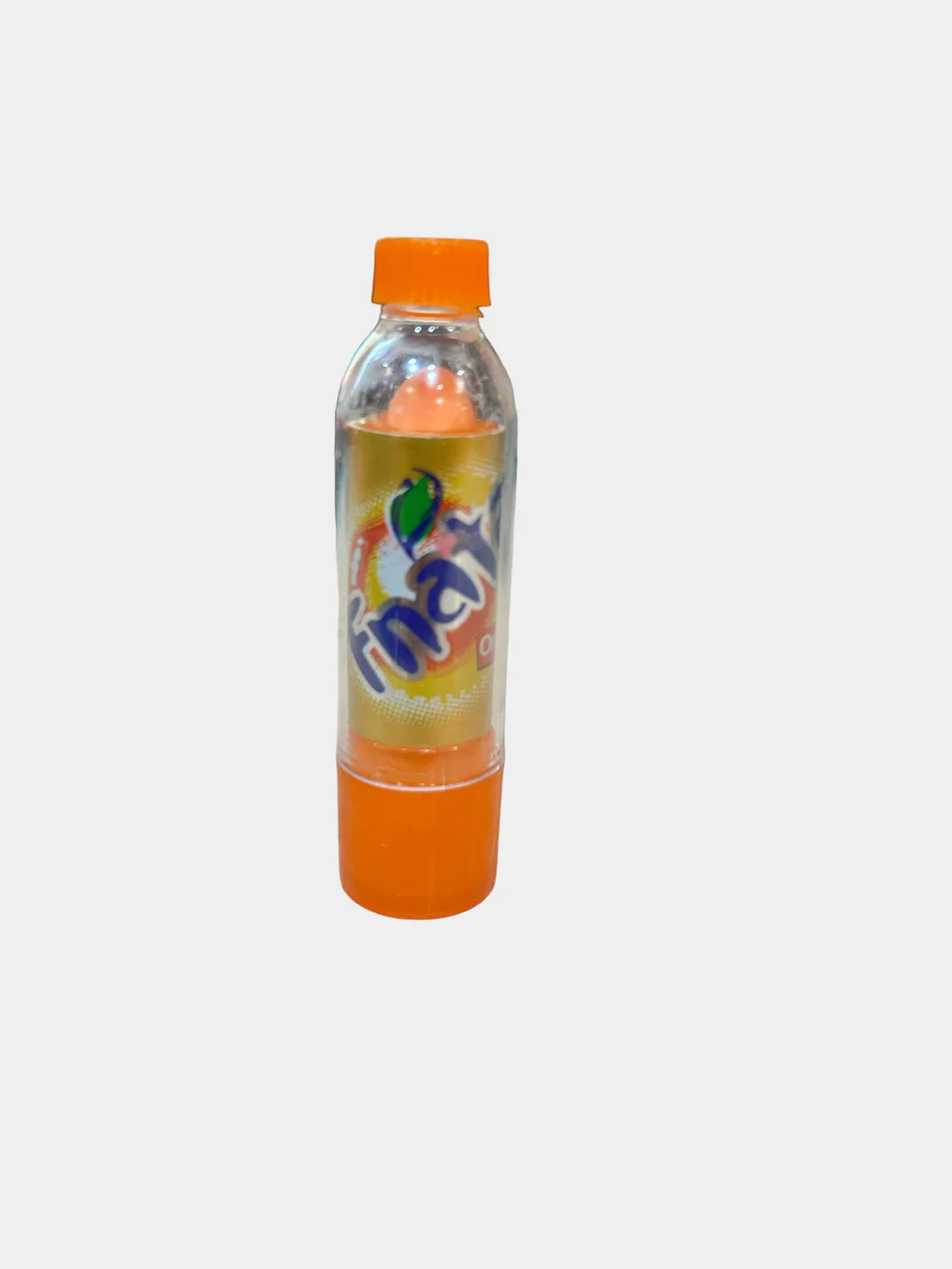 Оранжевый бальзам для губ, тинт "Газировка"
