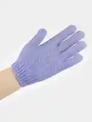 Сиреневый мочалка-перчатка для тела, массажная, 6 цветов