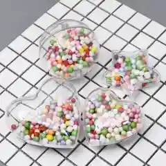 Прозрачная пластиковая форма. Елочная игрушка, основа для декора и упаковки подарка