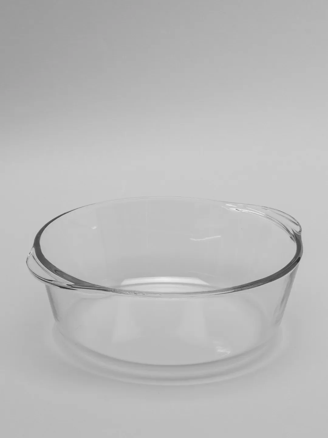 Кастрюля в духовку 0,84-2,1л, салатник с пластиковой крышкой, жаропрочная стеклянная, СВЧ
