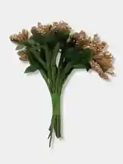 Золотой тычинки с сахарными вставками. 12 штук