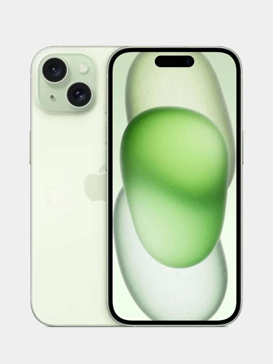 Зеленый смартфон Apple iPhone 15, 128 Gb (Dual Sim)