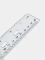Линейка пластиковая BRAUBERG "Crystal", 30 см