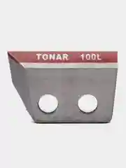 Желтый ножи для ледобура TONAR левое вращение универсальные 4 размера (100 , 110 , 130 , 150 мм)