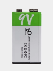 Аккумуляторные батарейки КРОНА, 9V