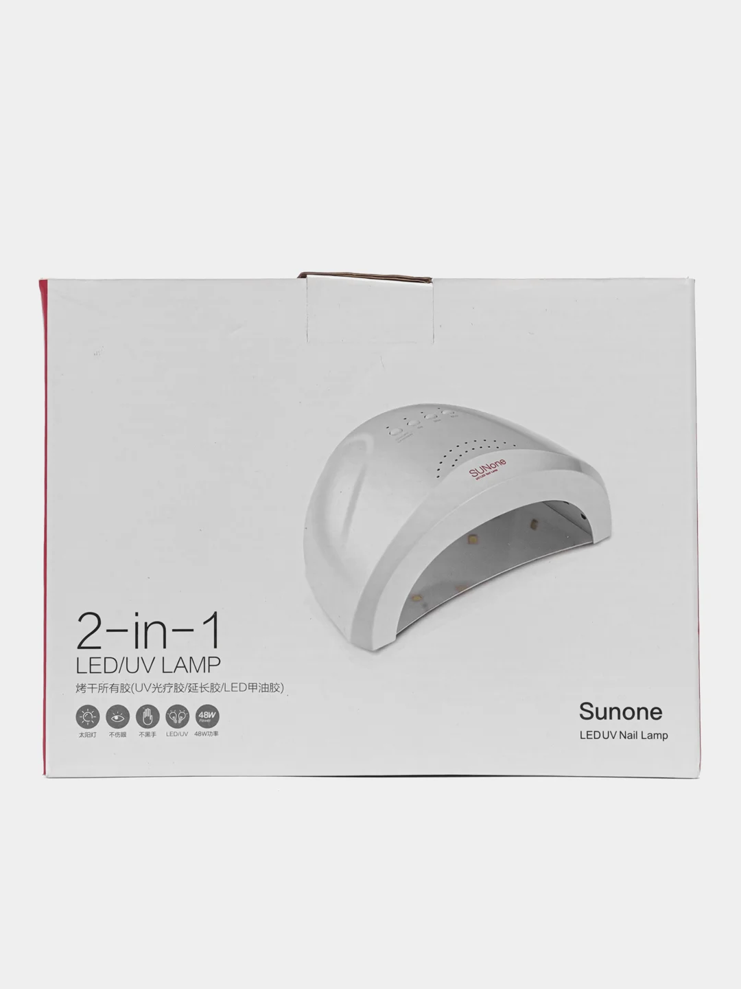 Лампа для сушки ногтей SUN ONE (Сан 1), лампа для маникюра, UV, LED, 48 Вт