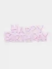 Алый свечи для торта на день рождения Волна "Happy Birthday"