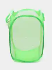 Зеленый сетчатая корзина для хранения вещей, игрушек