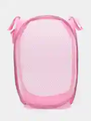 Розовый сетчатая корзина для хранения вещей, игрушек