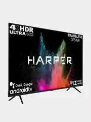 Телевизор Smart TV HARPER 55U770TS, Android11(AOSP), диагональ экрана 55"