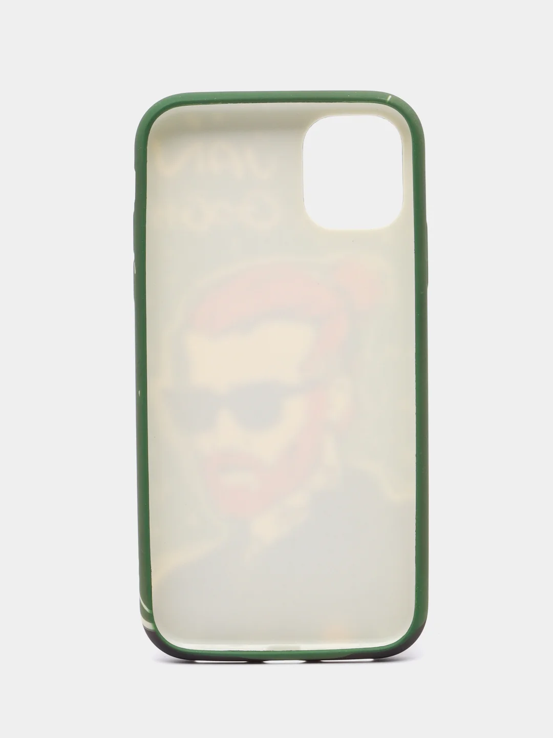 Зеленый чехол на iPhone 11