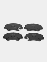 Колодки передние Kia Rio, Hyundai Solaris тормозные с пластинами 581011RA00 KUF0537 KUJIWA