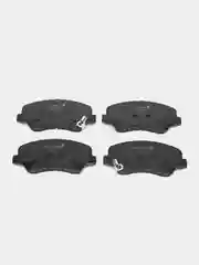 Колодки передние Kia Rio, Hyundai Solaris тормозные с пластинами 581011RA00 KUF0537 KUJIWA