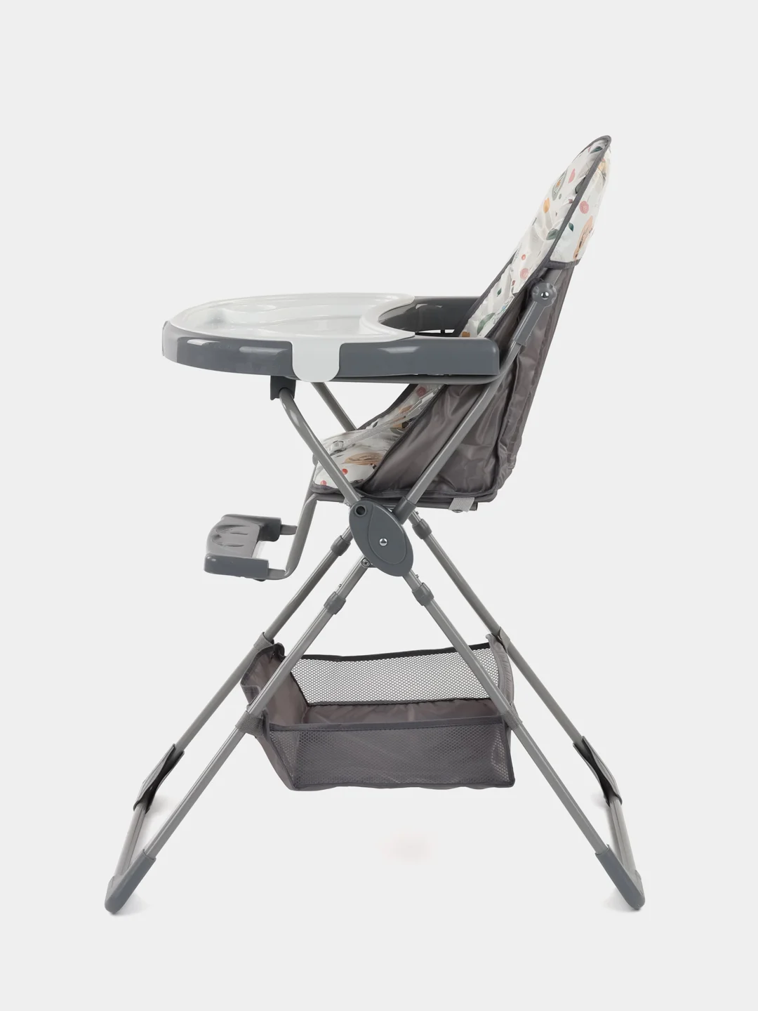 Стульчик для кормления Selby 252 "Совы", цвет серый
