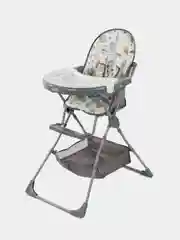 Стульчик для кормления Selby 252 "Совы", цвет серый