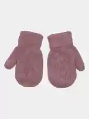 Светло-коричневый варежки детские, двойные, шерсть, 13 р, 3-4 года
