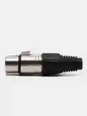 Черный разъем XLR / CANON (гнездо на кабель) тип2