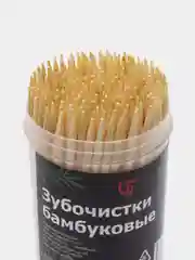 Зубочистки бамбуковые в баночке, 200 шт, Linger