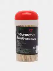 Зубочистки бамбуковые в баночке, 200 шт, Linger