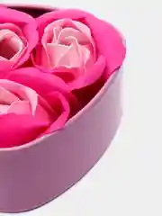 Конфетный подарочный набор Мыльные розы, 3 шт, 6 шт в металлической коробочке/ Подарок Цветы из мыла