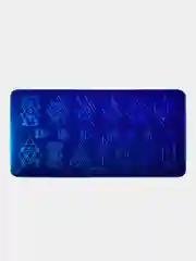 Золотистый хаки пластина для стемпинга, на металлической основе