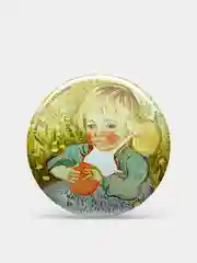 Значки коллекционные "Винсент ван Гог", фрагменты картин художника, 11 видов, 56 мм