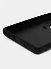 Черный чехол Samsung Galaxy Note 20 / Самсунг Галакси Нот 20, силиконовый, с кольцом, iFace