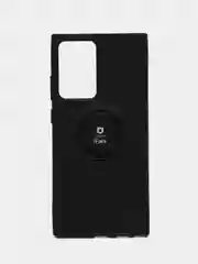 Черный чехол Samsung Galaxy Note 20 Ultra / Самсунг Нот 20 Ультра, силиконовый, с кольцом, iFace