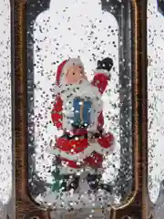 Золотой фонарь большой, новогодний, музыкальный
