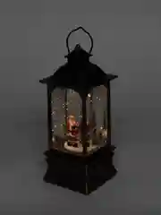 Медный фонарь большой, новогодний, музыкальный