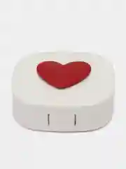 Красный контейнер, набор для контактных линз Heart