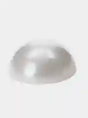 Пудровый полубусины