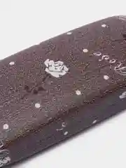Бордовый футляр для очков, чехол для очков, очечник