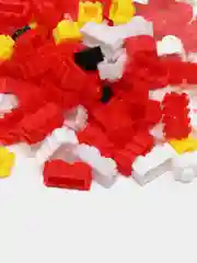 Алый конструктор 3д детский 3D, развивающая игрушка из мини-блоков,фигурка Куроми, Соник, Стич