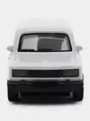 Белый машина ВАЗ-2105/ ВОЛГА,12см/музыкальная/со светом/открываются передние двери/металлическая