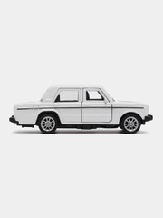 Машина ВАЗ-2105/ ВОЛГА,12см/музыкальная/со светом/открываются передние двери/металлическая