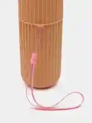 Горчичный футляр для зубной щетки и пасты / Органайзер дорожный
